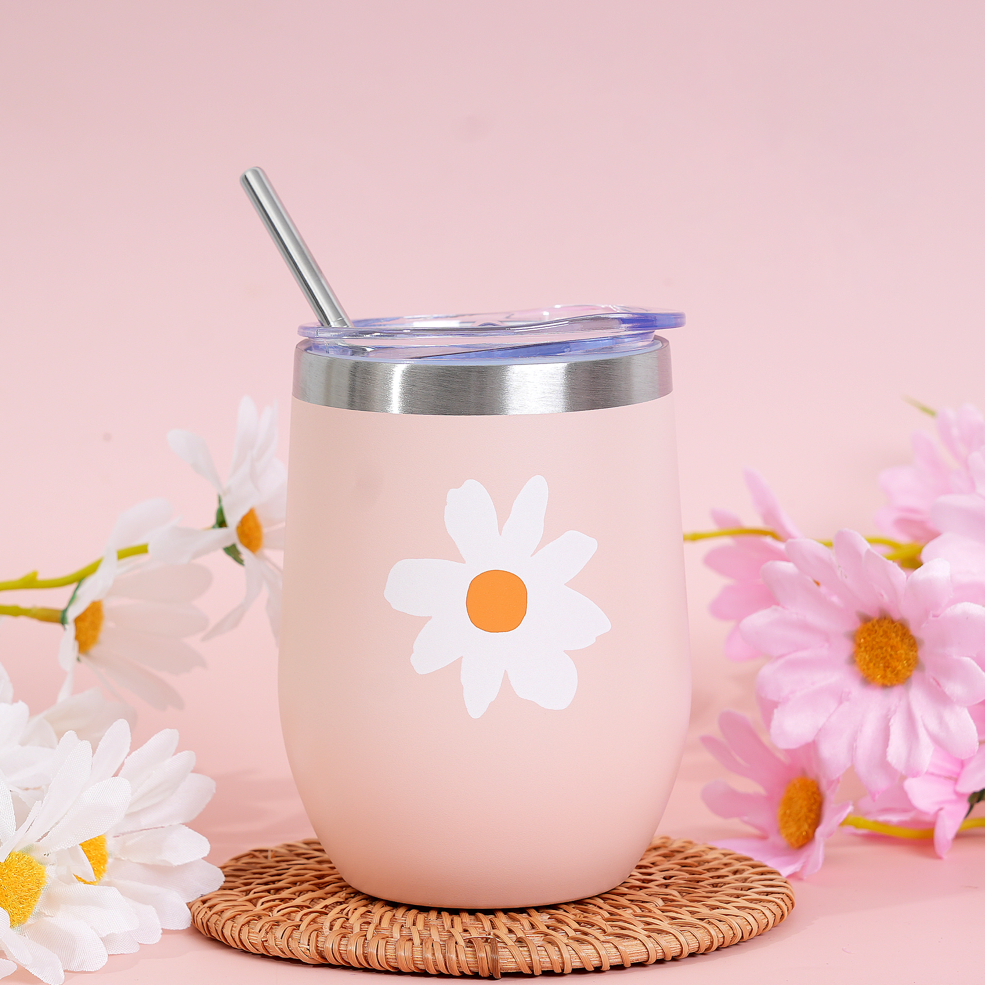 Hot and Cold Pink Tumbler